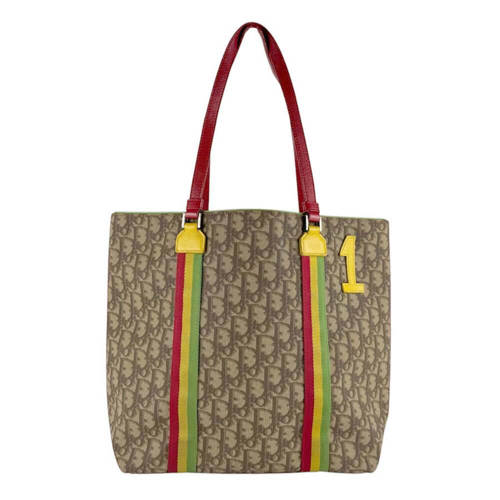 CHRISTIAN DIOR Brown Trotter Shoulder Bag